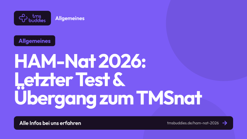 HAM-Nat 2026 – Letzter Termin am 5. September und Übergang zum TMSnat ab 2027