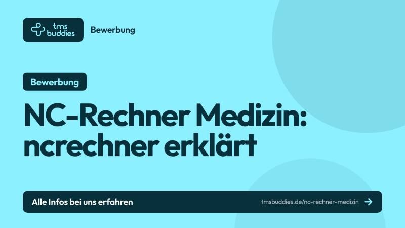 NC-Rechner Medizin – ncrechner App für Zulassungschancen im Medizinstudium