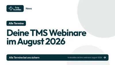 TMS Webinare im August 2026 von TMSBuddies: Info-Abend, Untertests, Simulation