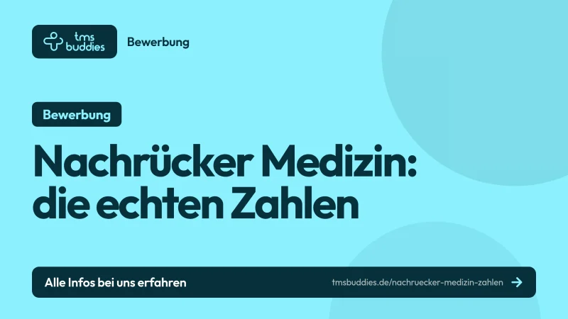 Nachrücker Medizin: was die echten Zahlen aus dem WS 25/26 für deine Zulassungschancen bedeuten