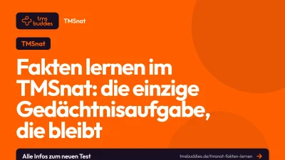 TMSnat Fakten lernen: Einprägephase und Reproduktionsphase im neuen Medizinertest