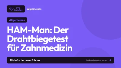 HAM-Man Drahtbiegetest für Zahnmedizin in Hamburg mit 30 Punkten in der Auswahl