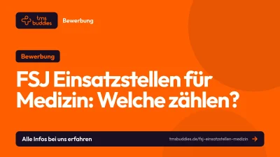 FSJ Einsatzstellen Medizin: welche Träger und Einrichtungen für die Bewerbung zählen