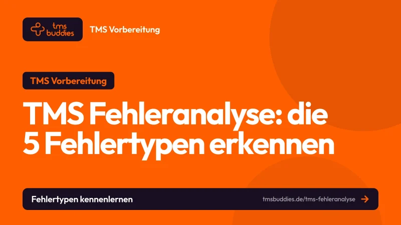 TMS Fehleranalyse: die 5 Fehlertypen erkennen und aus jedem Übungsfehler lernen