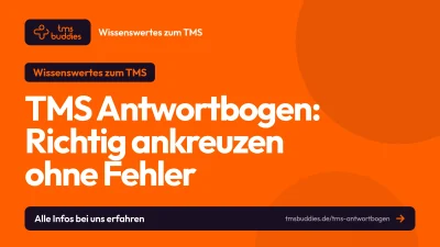 TMS Antwortbogen richtig ausfüllen: Bleistift, Ankreuzen und Übertragungsfehler vermeiden