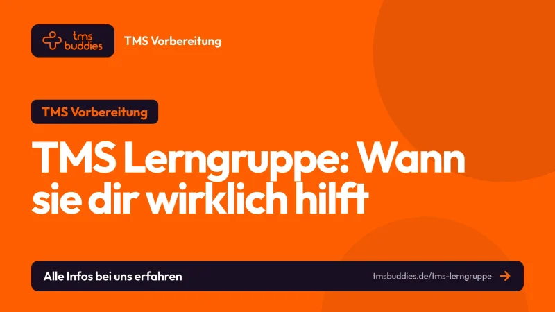 TMS Lerngruppe: wann sie wirklich hilft und wie du sie richtig aufbaust